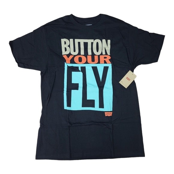 Levis T Shirt Large Size Black Color / Short Sleeve / Graphic Tee/ NWT - Picture 1 of 4